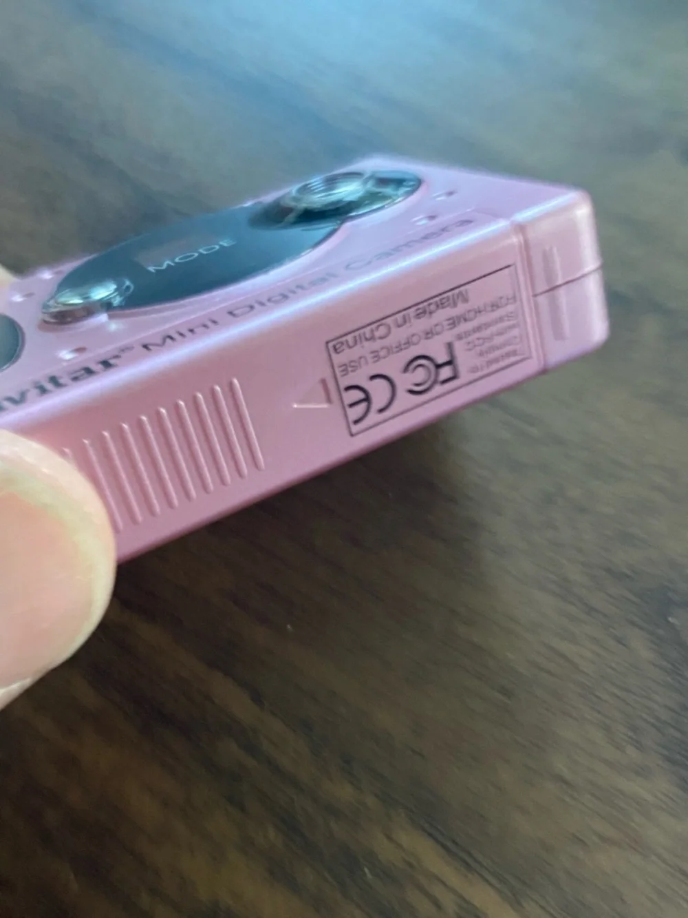 Vivitar Mini Pink Digital Camera (works)